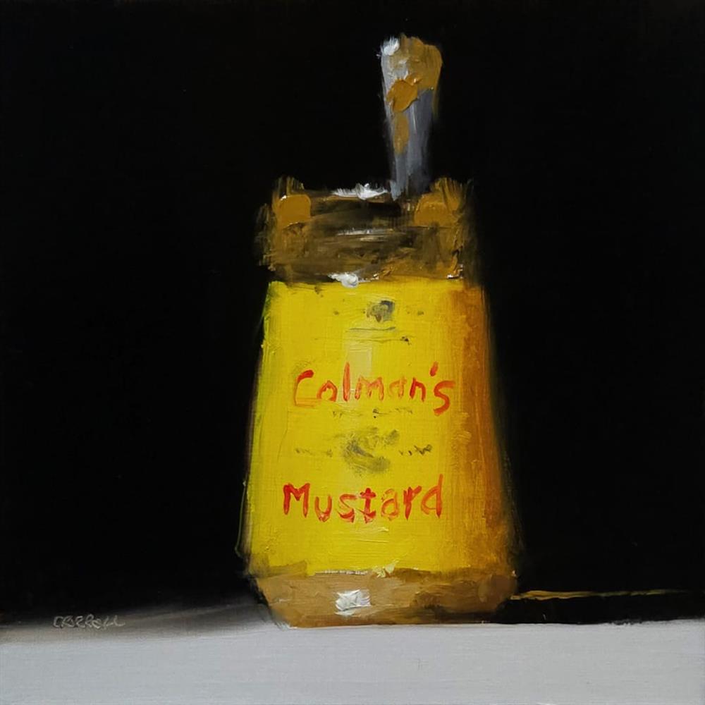 Neil Carroll - 'Mustad Jar And Spoon' - Framed Original Artwork