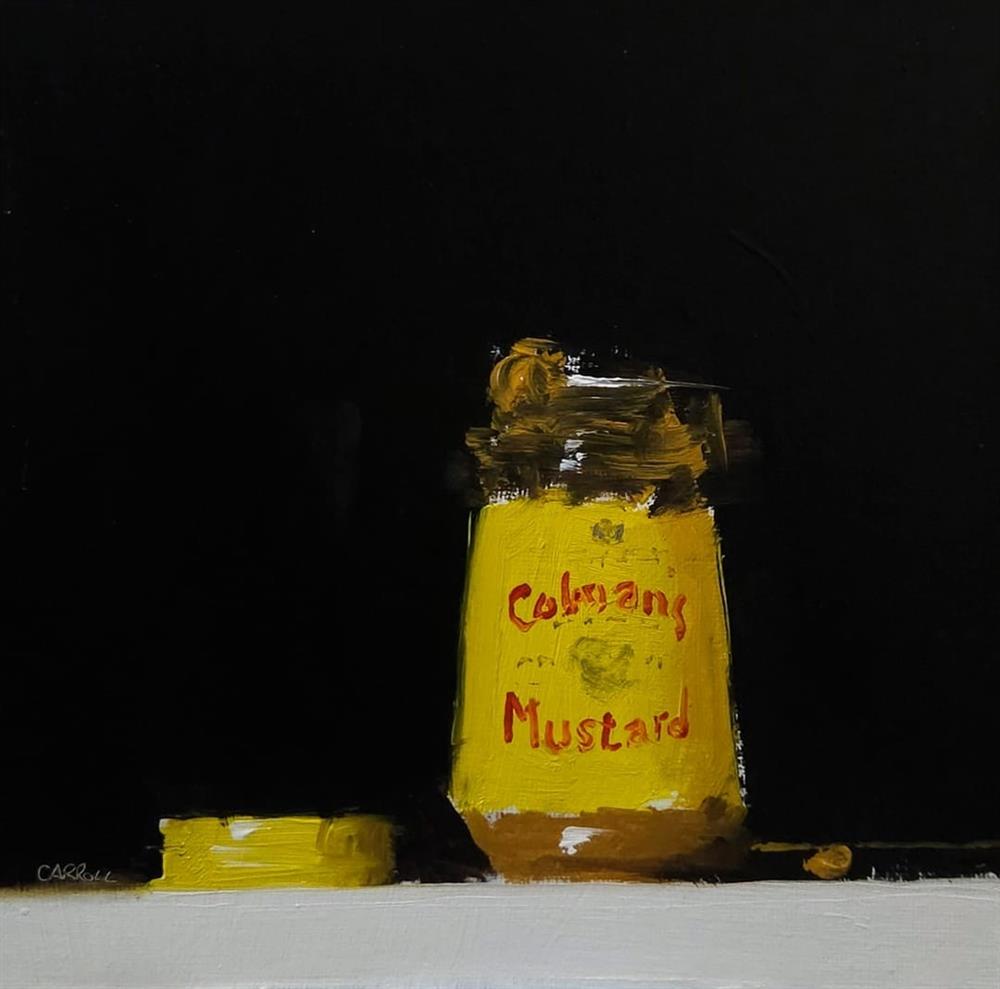Neil Carroll - 'Mustard Jar' - Framed Original Artwork