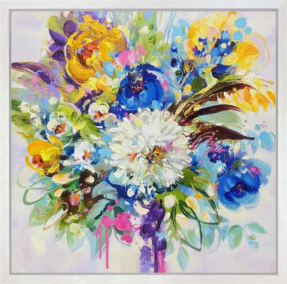 Anna Cher - 'My Devotion' - Framed Original Artwork