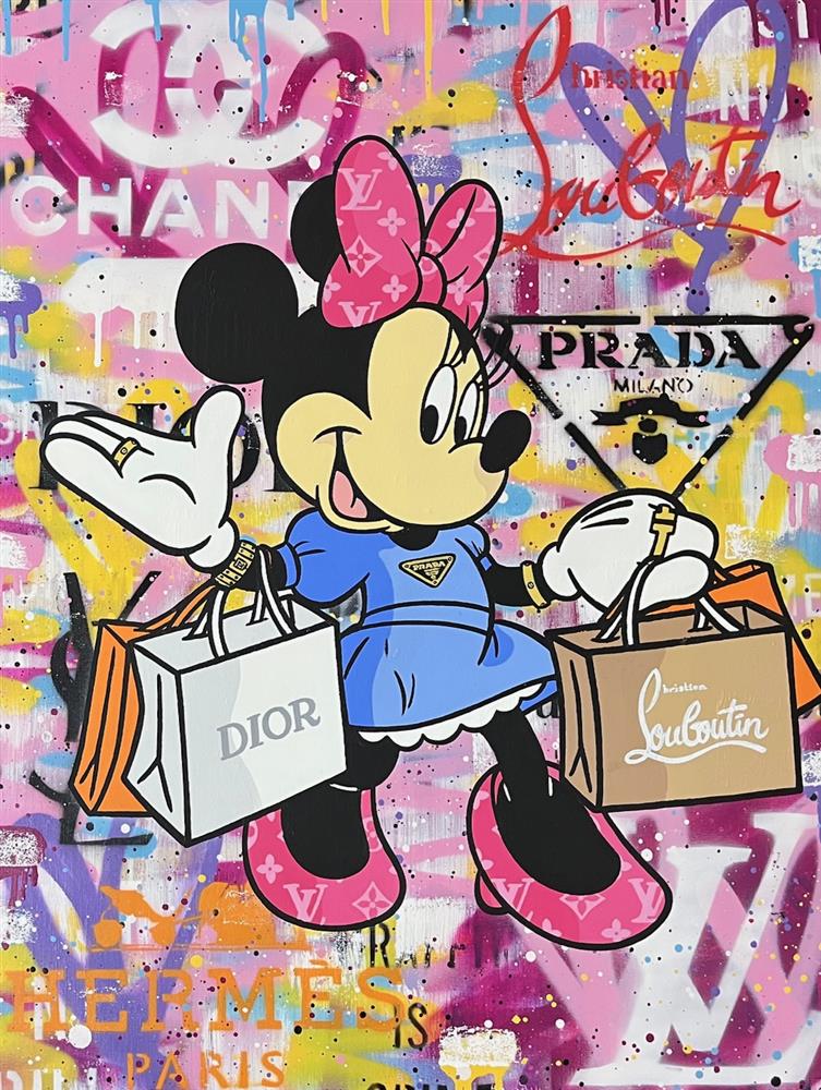 Emily Crook - 'My Minnie' - Framed Original Art