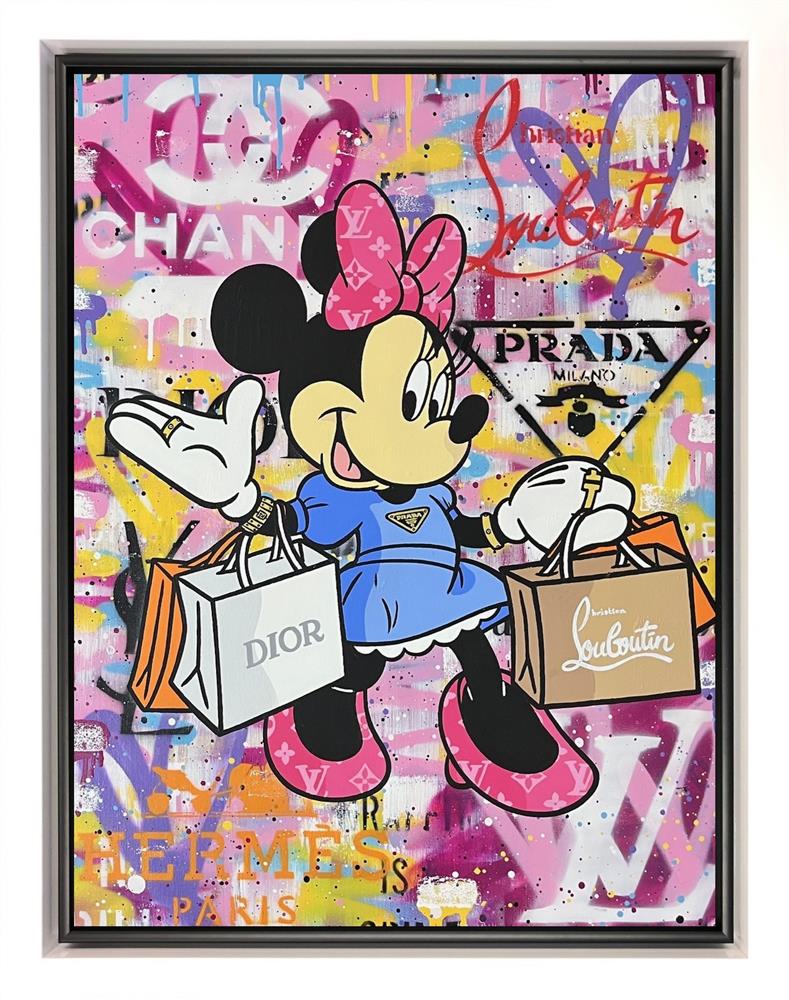 Emily Crook - 'My Minnie' - Framed Original Art