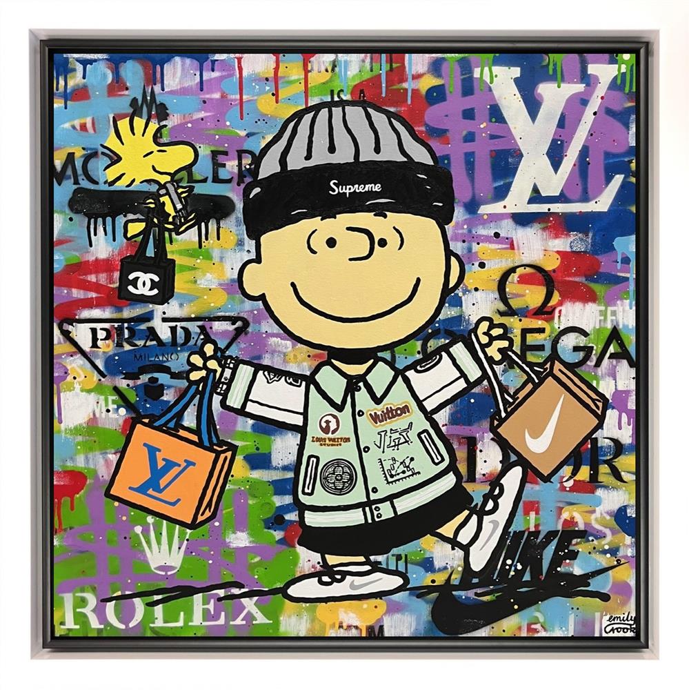 Emily Crook - 'My New Clobber' - Framed Original Art