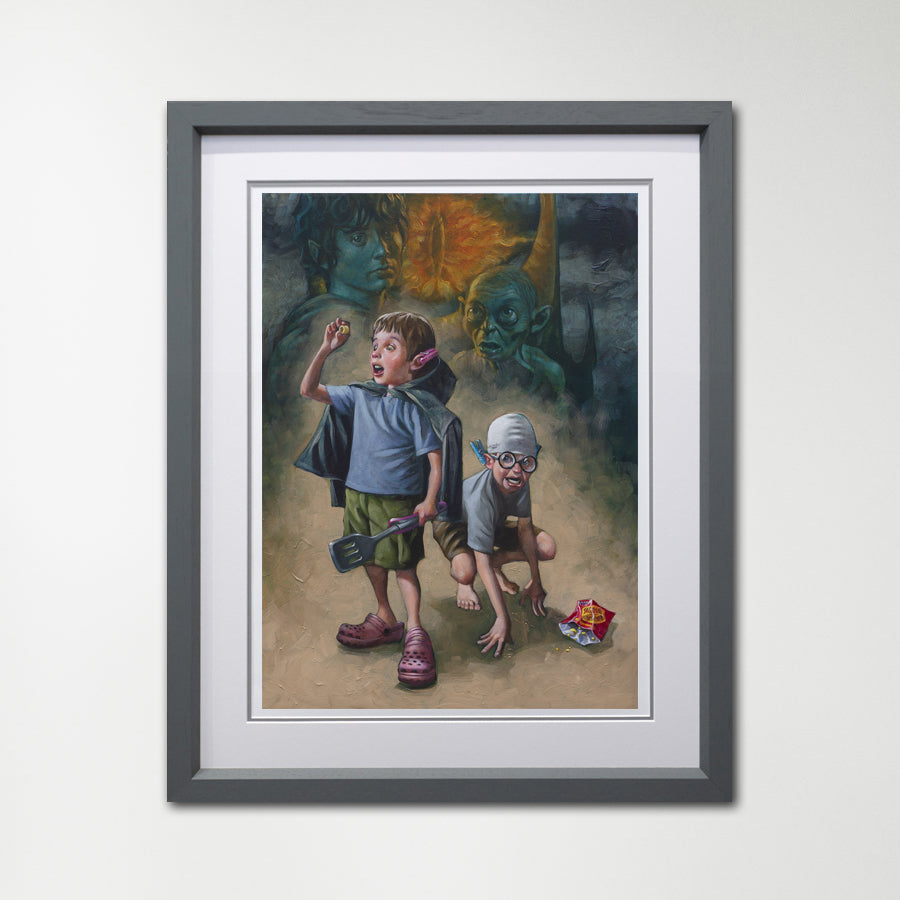 Craig Davison  - 'My Preciousss'- Framed Limited Edition