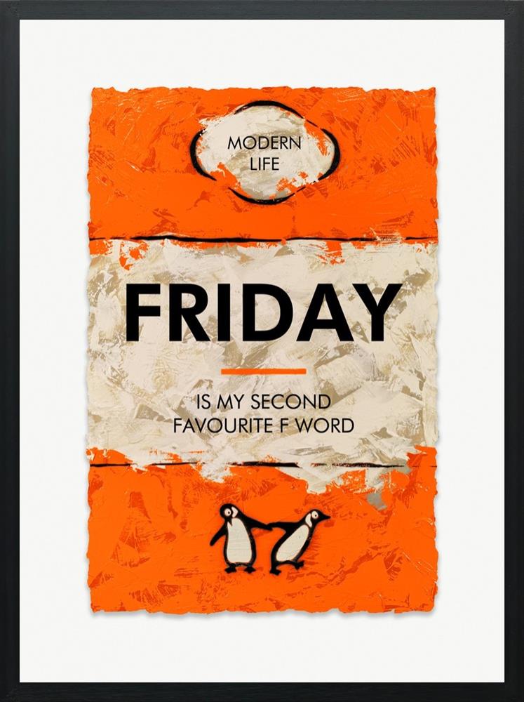 Hue Folk - 'My Second Favourite F Word' - Framed Limited Edition