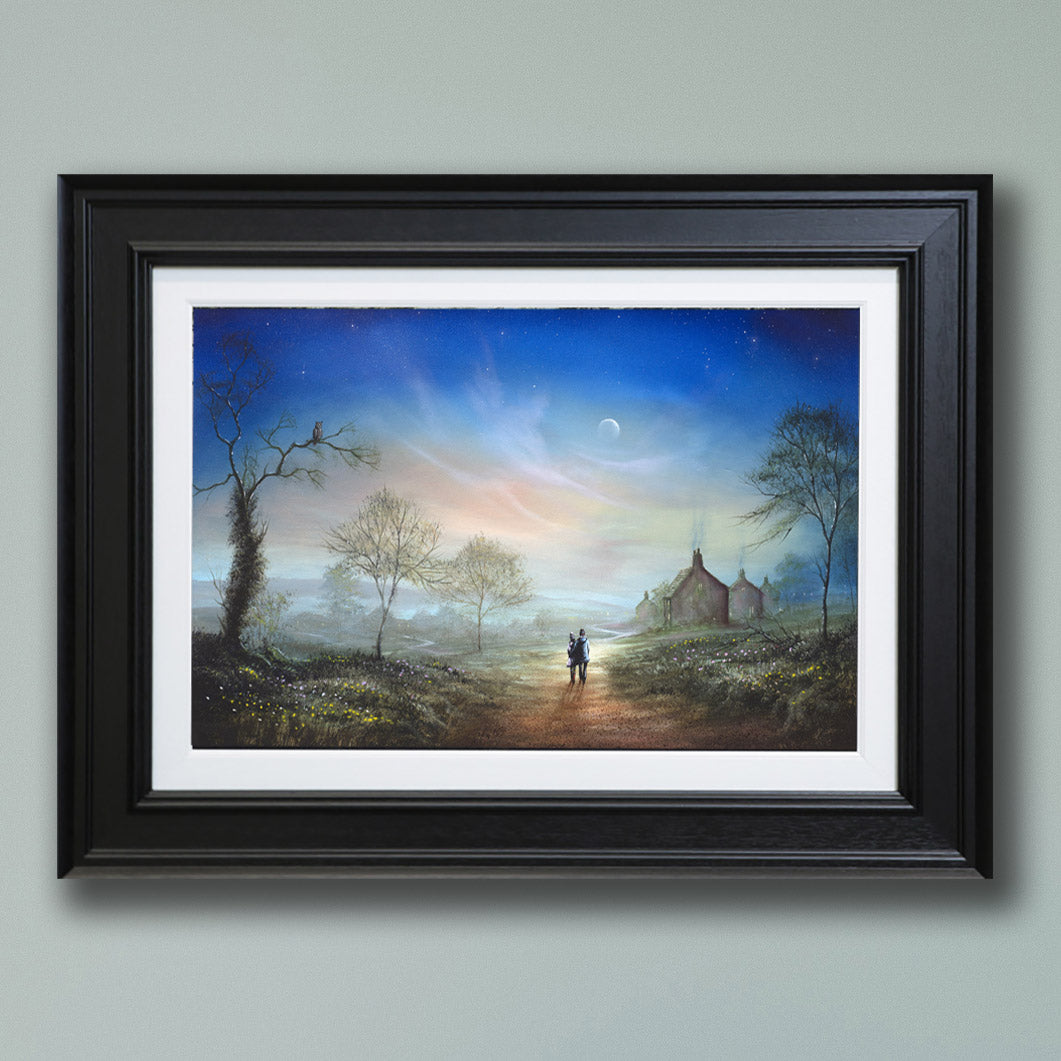 Danny Abrahams - 'Heart Full Of Stars' - Framed Original Art