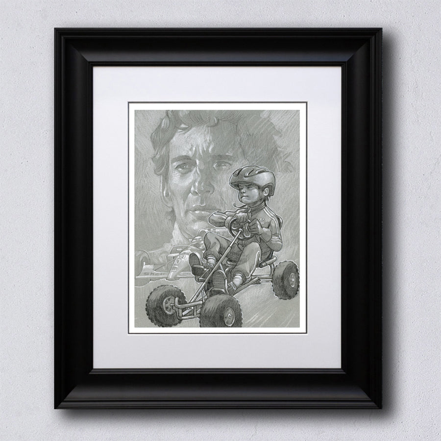 Craig Davison  - 'Need For Speed - Sketch'- Framed Limited Edition