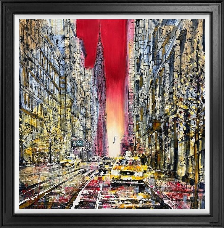 Nigel Cooke - 'NYC Haze' - Framed Original Artwork