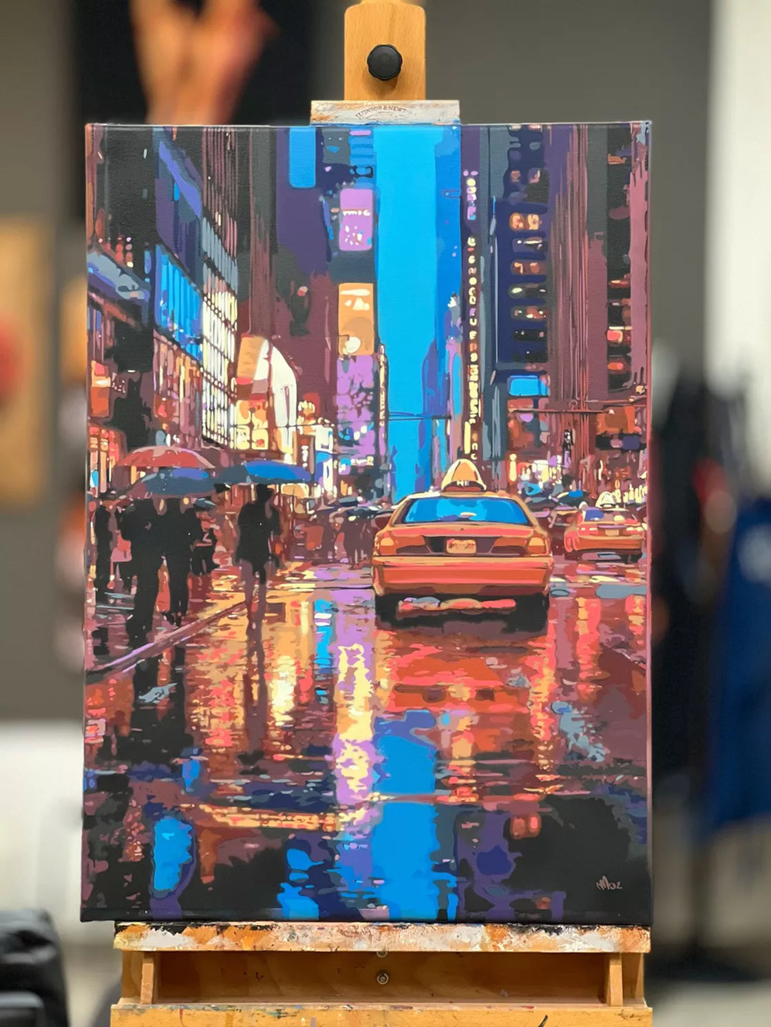 Marco Barberio - 'New York City Rain 14 - 2025' - Original Art
