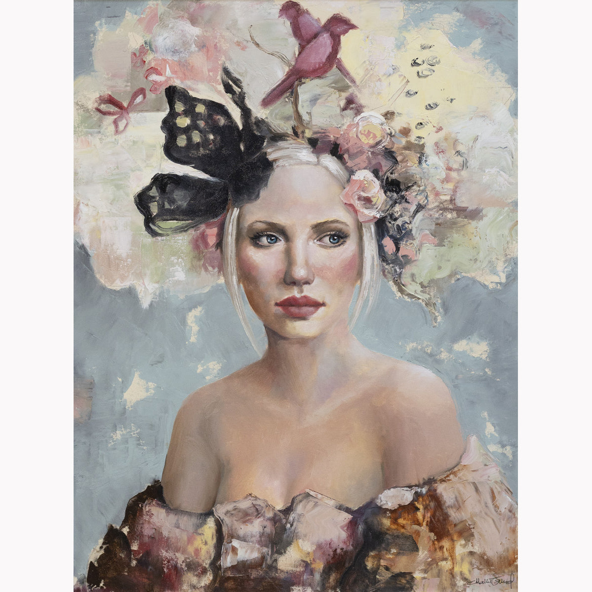 Malin Östlund - 'Nesting Mind' - Framed Limited Edition