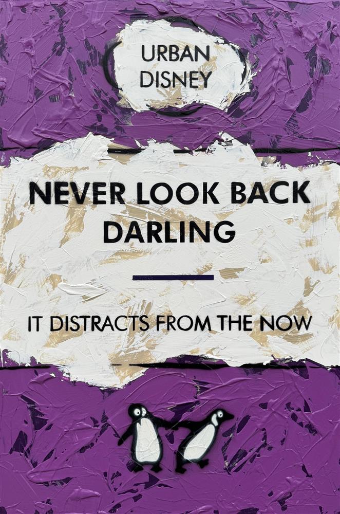 Hue Folk - 'Never Look Back Darling' - Framed Original Artwork