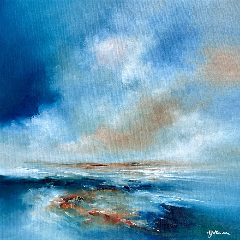 Alison Johnson - 'Strangers In The Night' - Framed Original Artwork