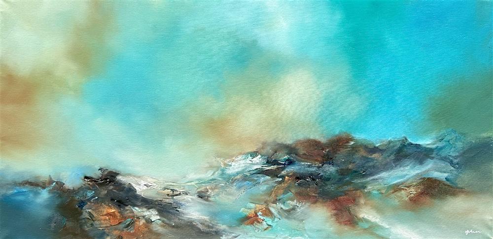 Alison Johnson - 'Eyes For You' - Framed Original Artwork