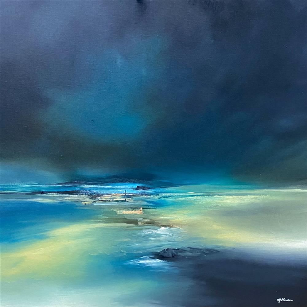 Alison Johnson - 'Skies And Reflections' - Framed Original Artwork