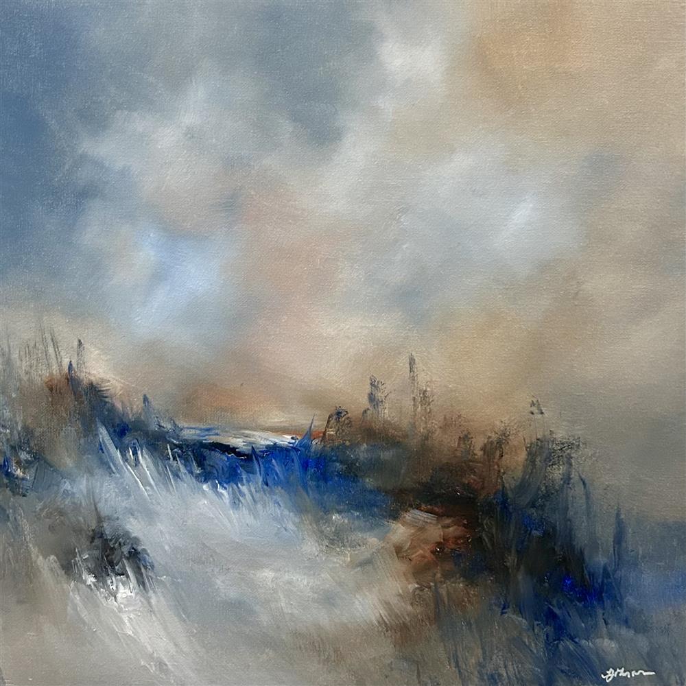 Alison Johnson - 'Embrace Of The Heights' - Framed Original Artwork