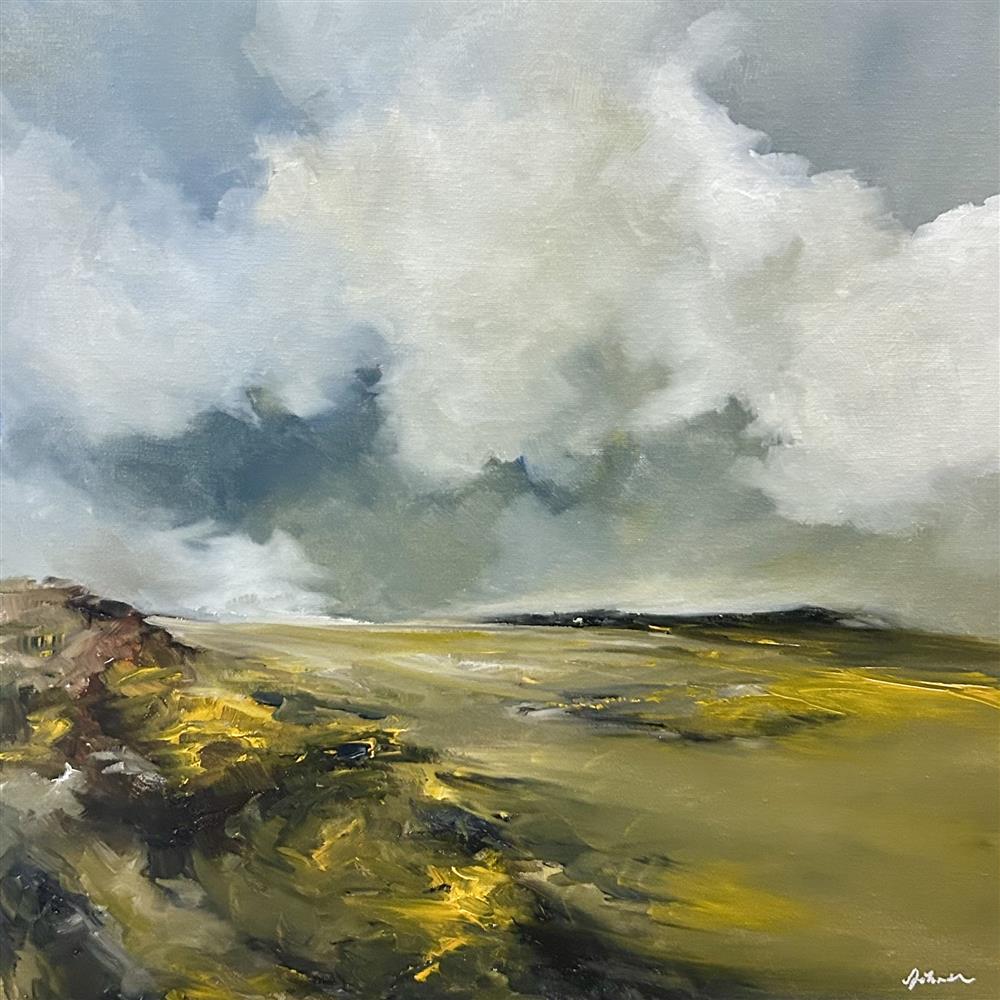 Alison Johnson - 'Over The Horizon' - Framed Original Artwork