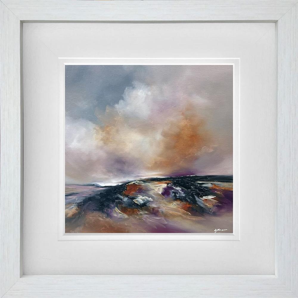 Alison Johnson - 'Silent Waves' - Framed Original Artwork