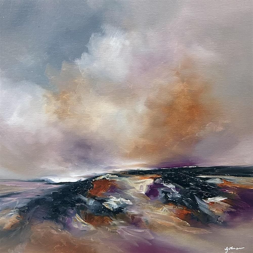 Alison Johnson - 'Silent Waves' - Framed Original Artwork