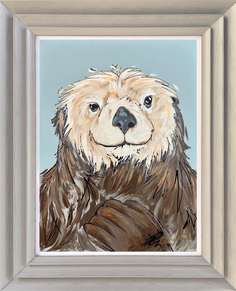 Amy Louise - 'Oscar Otter' - Framed Original Art