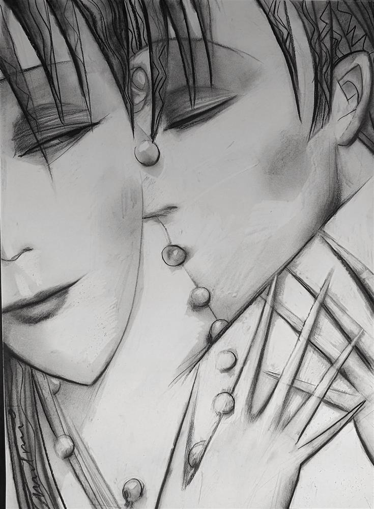 Andrei Protsouk - 'Dont Play With Fire' - Framed Original Study