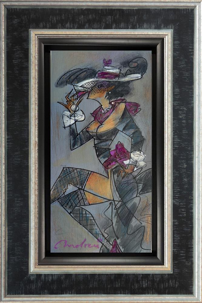 Andrei Protsouk - 'Butterfly Martini' - Framed Original Art