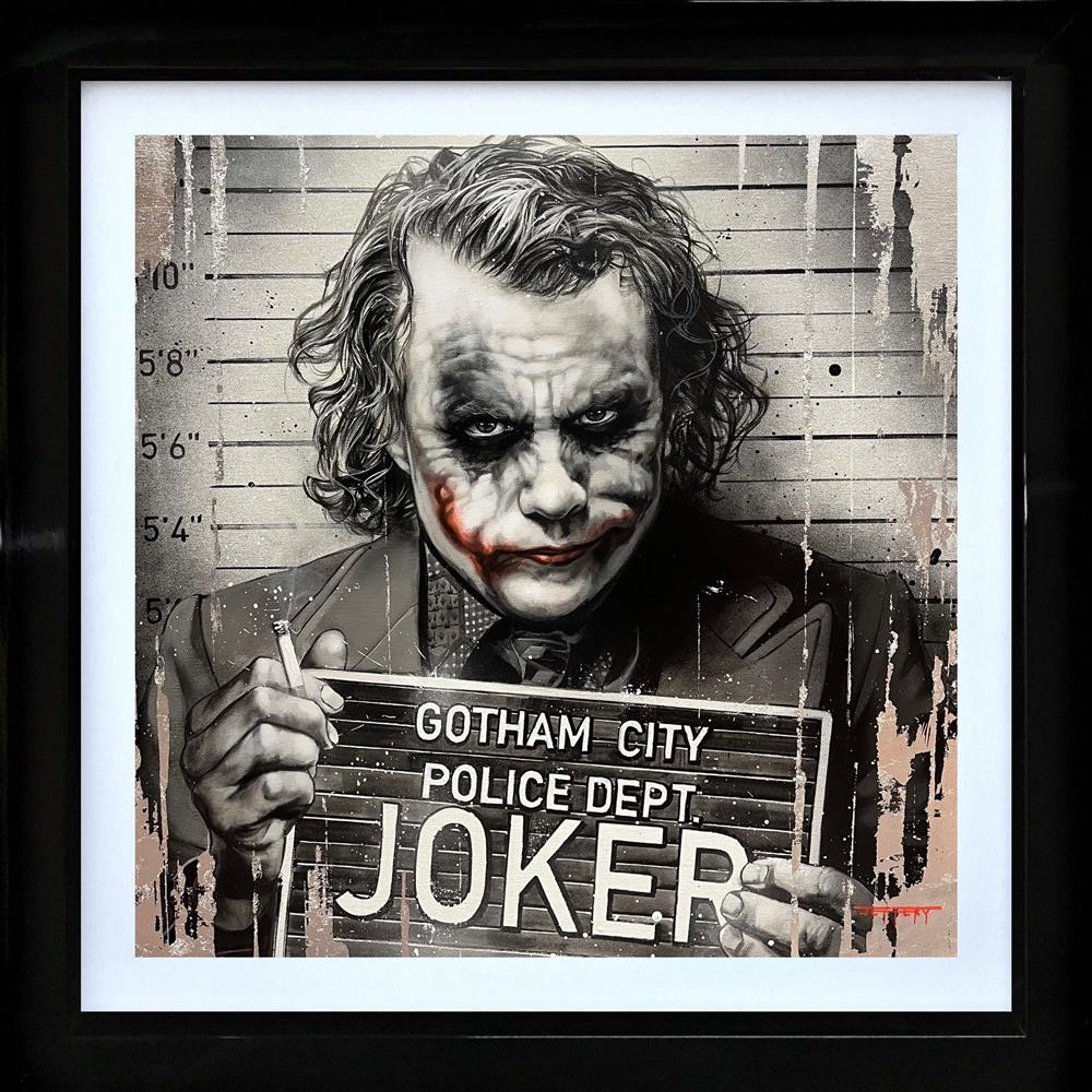 Ben Jeffery - 'Gotham's Most Wanted' - Framed Original Art