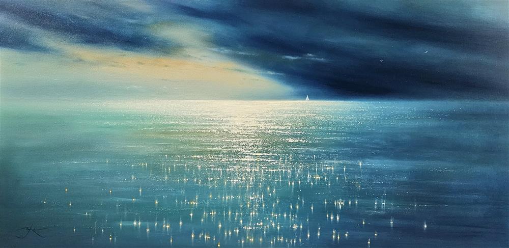 Ben Payne - 'Calm Ahead' - Framed Original Art