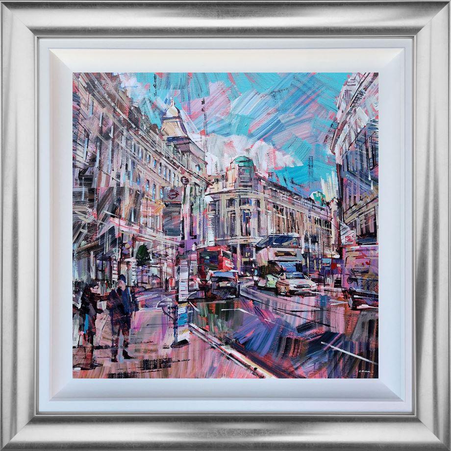 Colin Brown - 'Regent Express' - Framed Original Art