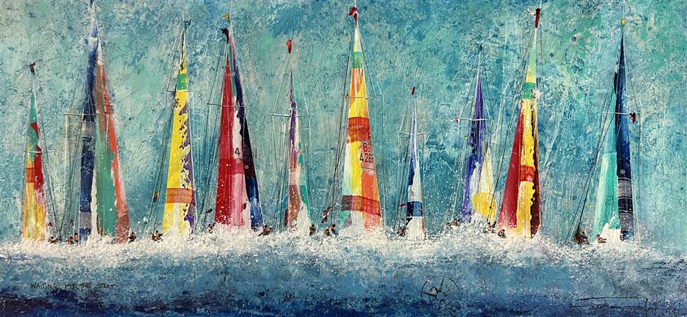 Dale Bowen - 'Sailor's Sway' - Framed Original Art