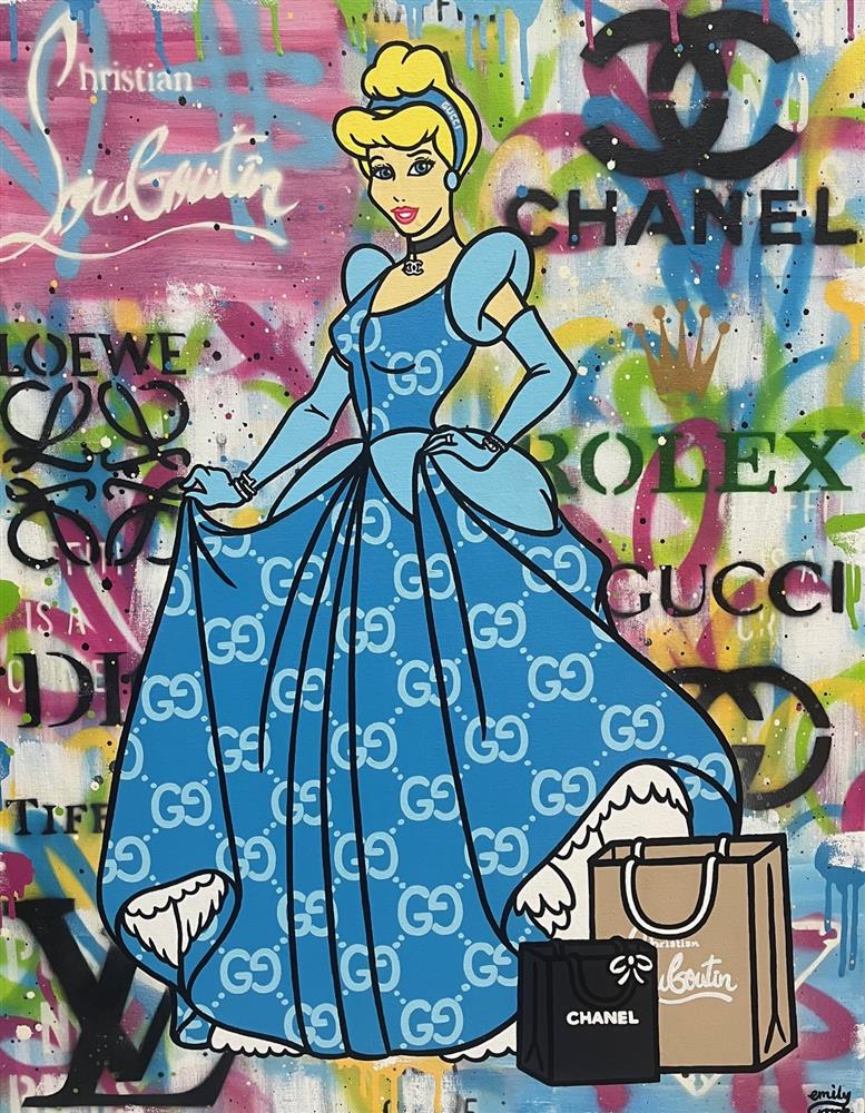 Emily Crook - 'Looking Fabulous' - Framed Original Art