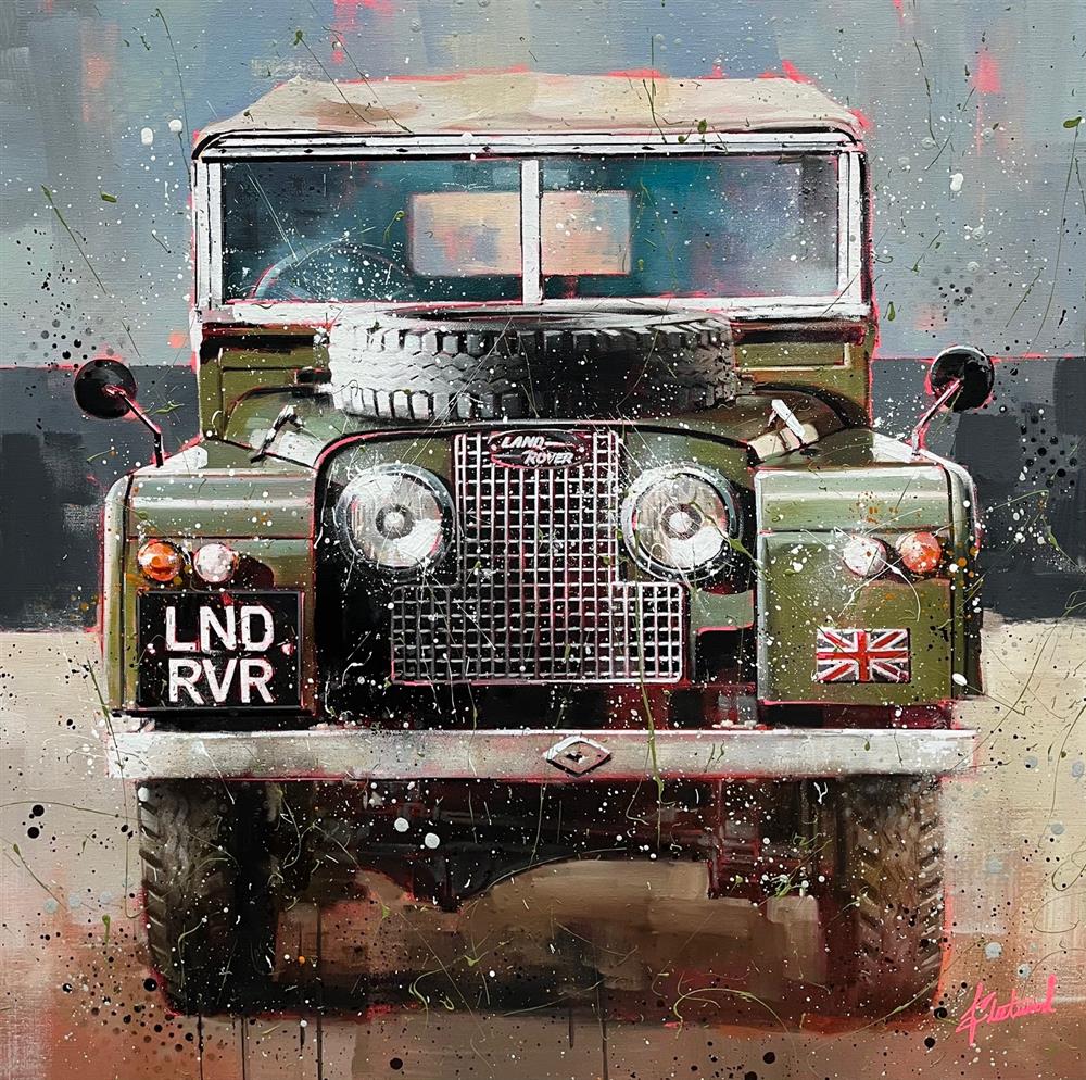 Fleetwood - 'Defender' - Framed Original Art