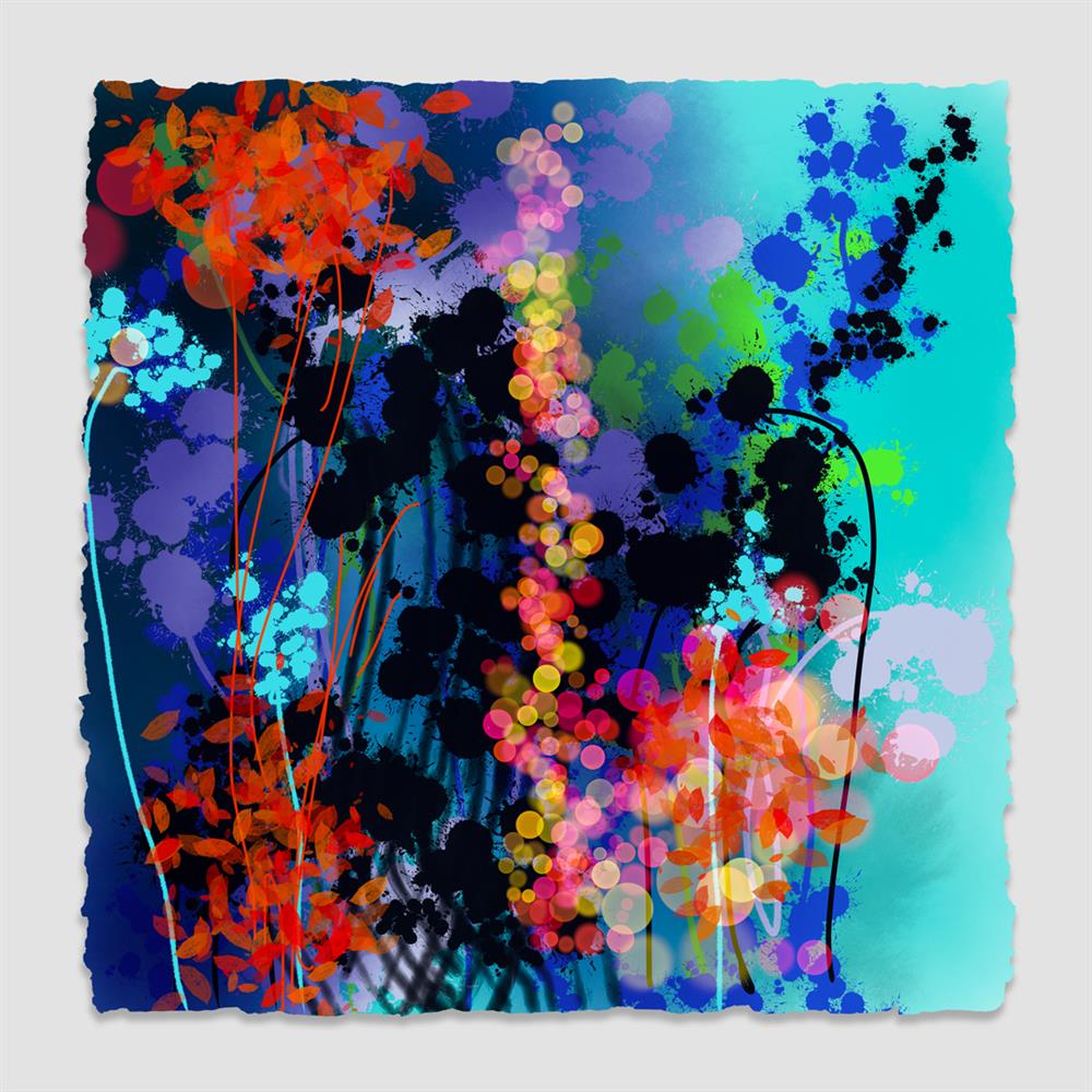 Jean Picton -  'XLV' - The 90 Years Collection' - Framed Original Art