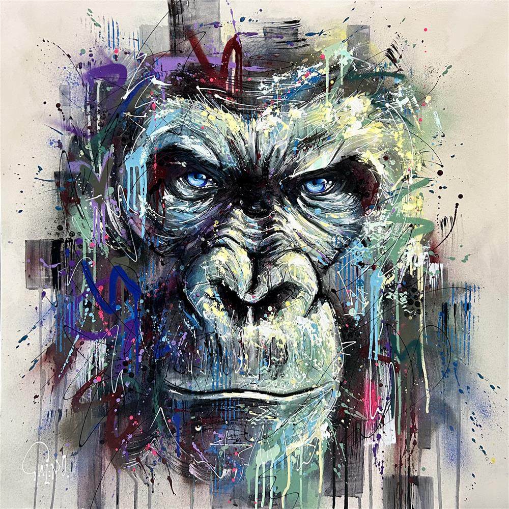 Joe Galindo - 'Jabari' - Framed Original Art