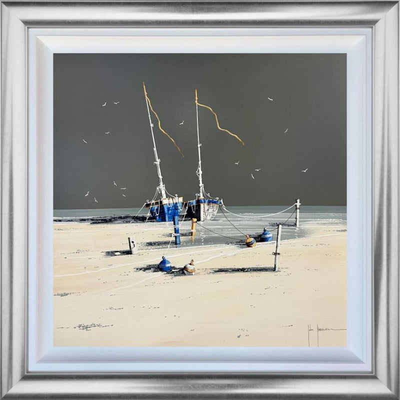 John Horsewell - 'Whispering Waves' - Framed Original Artwork