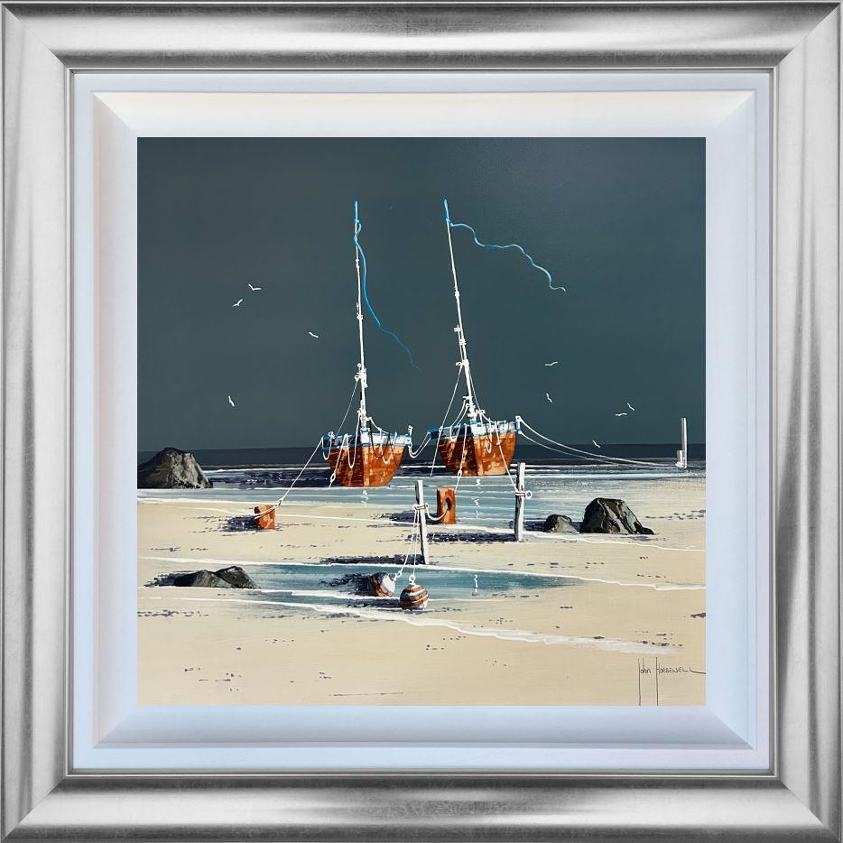 John Horsewell - 'A Rocky Start' - Framed Original Artwork