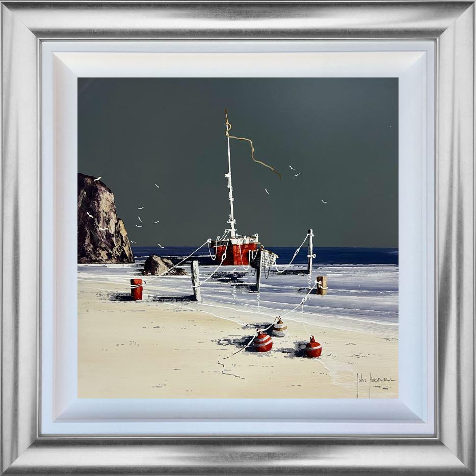 John Horsewell - 'Tied Down' - Framed Original Artwork