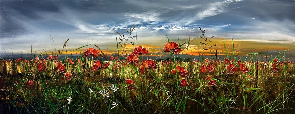 Kimberley Harris - 'The Scarlet Symphony' - Framed Original Art