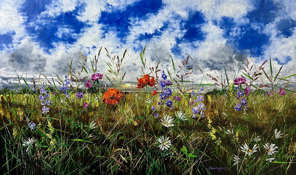 Kimberley Harris - 'Whispers Of The Meadows' - Framed Original Art