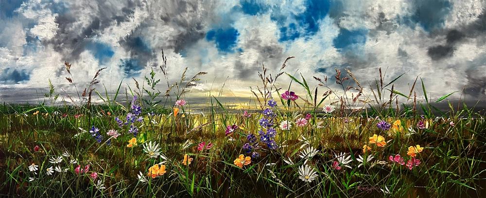 Kimberley Harris - 'Field Of Dreams' - Framed Original Art