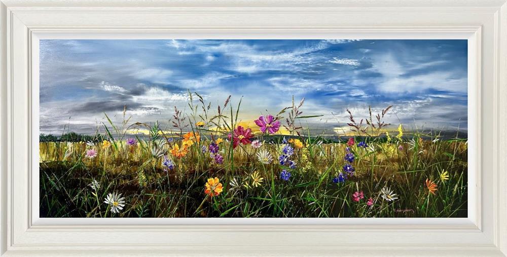 Kimberley Harris - 'Countryside Palette' - Framed Original Art