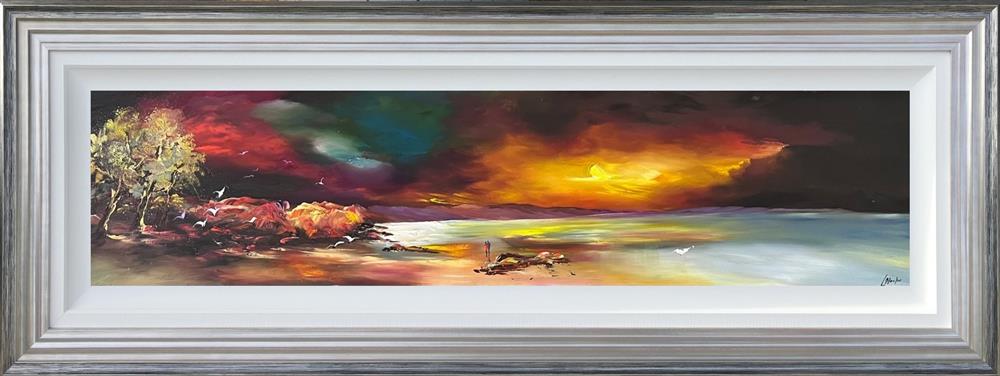 Lillias Blackie -  'Golden Reflection' - Framed Original Art