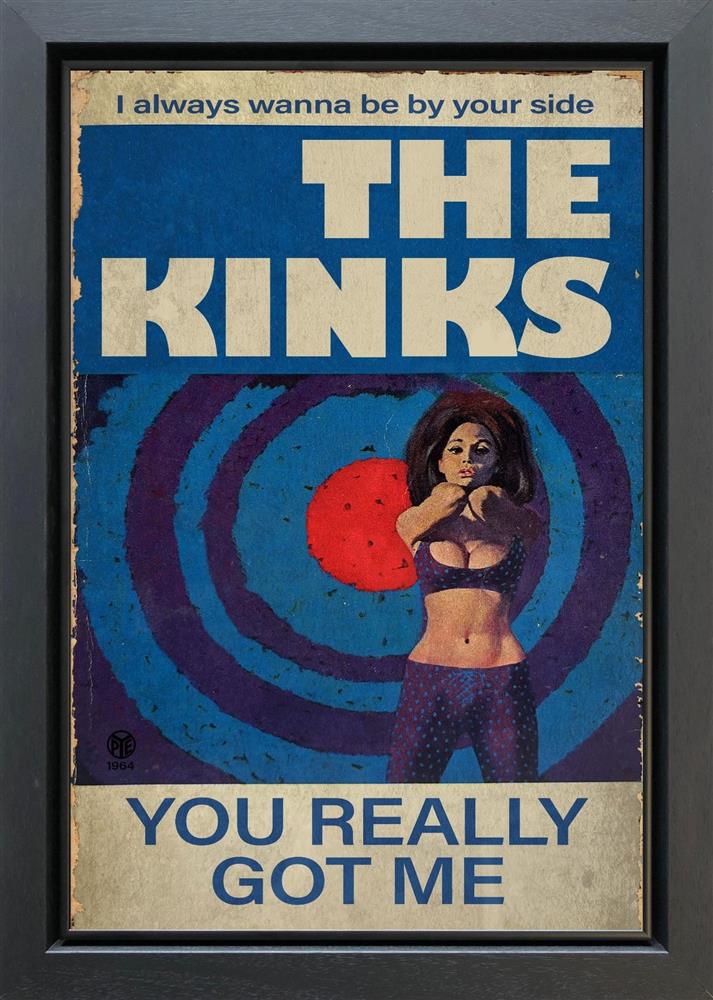 Linda Charles - 'You Really Got Me' - Framed Original Artwork