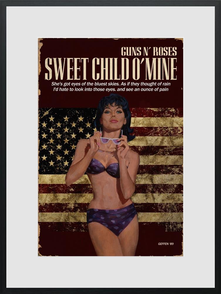 Linda Charles - 'Sweet Child O' Mine' - Framed Limited Edition