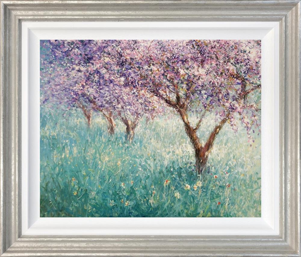 Mariusz Kaldowski - 'Cherry Trees' - Framed Original Art