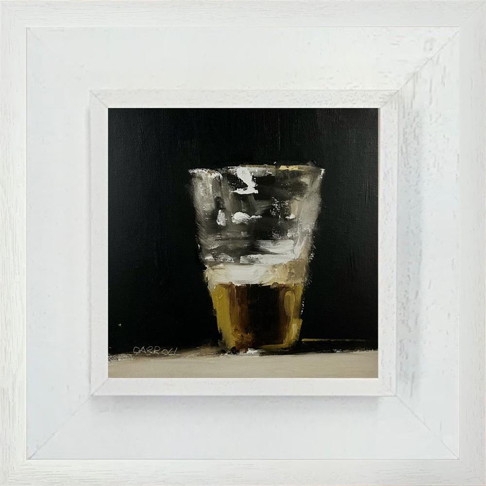 Neil Carroll -  'Glass Of Beer' - Framed Original Painting