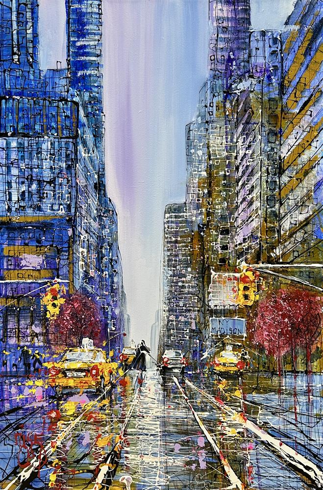 Nigel Cooke - 'The City That Never Sleeps' - Framed Original