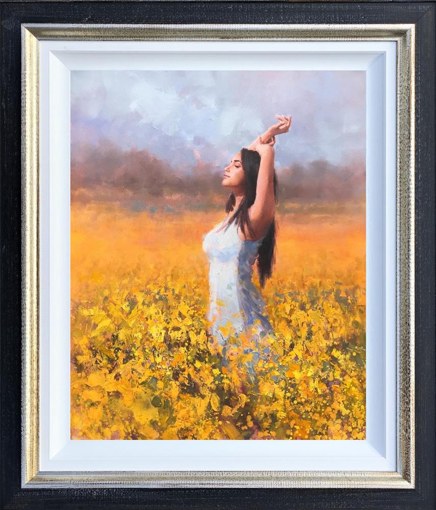 Tony Hinchliffe - 'Cinnamon Clouds' - Framed Original Art