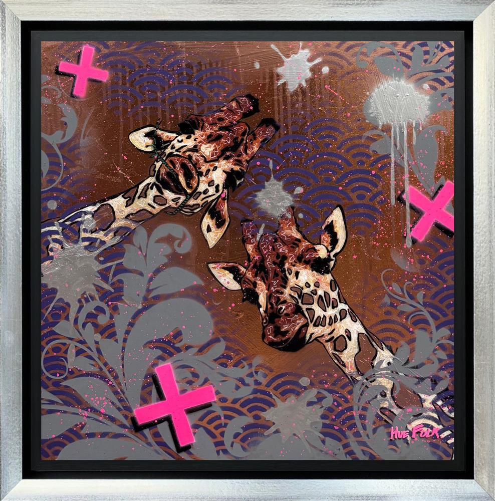 Hue Folk - 'New Heights' - Framed Original Art