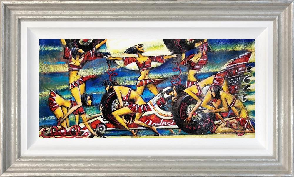 Andrei Protsouk - 'New Wheels' - Framed Original Artwork