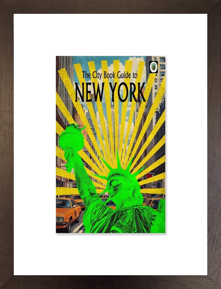 Linda Charles - 'New York - City Guide' - Framed Limited Edition