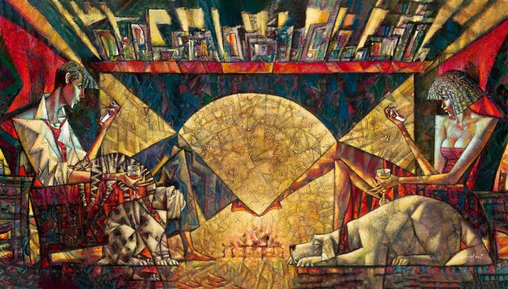 Andrei Protsouk - 'Night Cap' - Framed Limited Edition